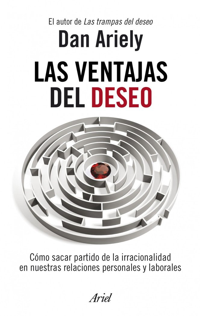 Las ventajas del deseo, de Ariely | portada del libro