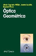 Óptica geométrica, de Escofet Soteras | portada del libro