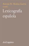 Lexicografía española, de Medina Guerra | portada del libro