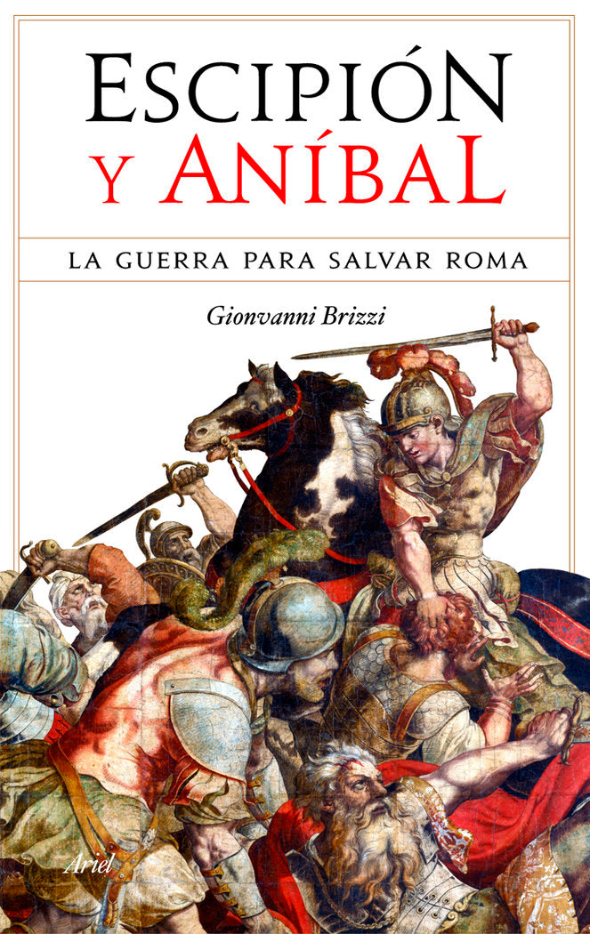 Escipión y Anibal, de Brizzi | portada del libro