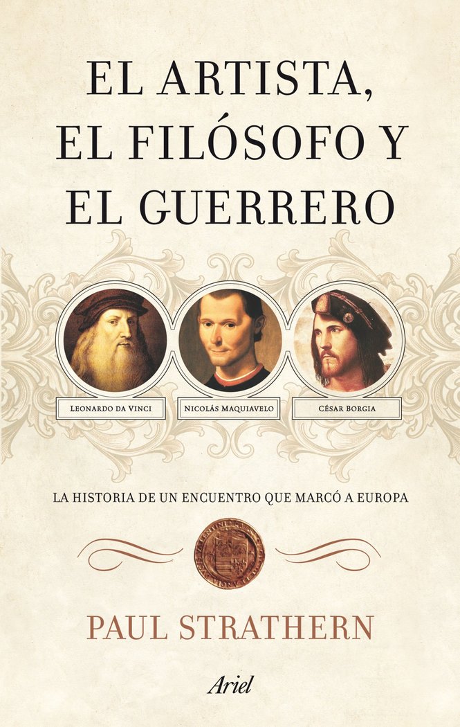 El artista, el filósofo y el guerrero, de Strathern | portada del libro