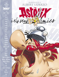 Astèrix i els seus amics, de Uderzo | portada del libro