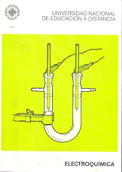 Electroquímica, de Aldaz Riera | portada del libro