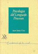 Psicología del lenguaje: procesos, de Santa Cruz Silvano | portada del libro