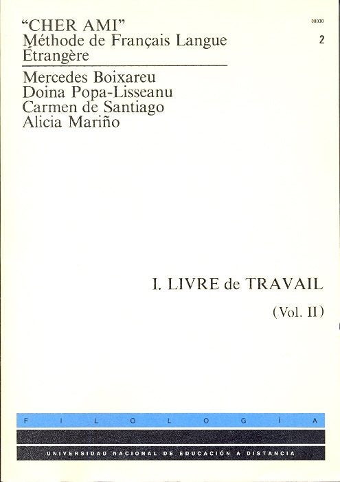 Cher ami. Méthode de français langue étrangere, de Boixareu Vilaplana | portada del libro