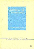 Iniciación al arte contemporáneo, de Viñuales González | portada del libro