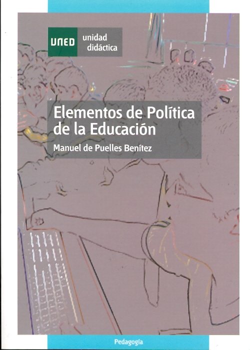 Elementos de política de la educación, de Puelles Benítez | portada del libro