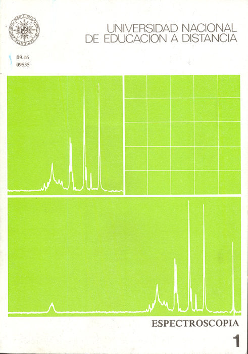 Espectroscopia, de Morcillo Rubio | portada del libro