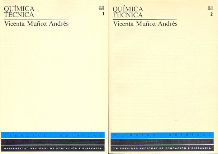 Química técnica, de Muñoz Andrés | portada del libro