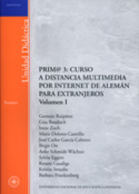 Prim@3: curso a distancia multimedia por internet de alemán para extranjeros, de Ruipérez García, Germán | portada del libro