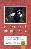 Las parió mí pluma, ( III, IV y V premios de narración breve de la UNED), de Varios autores | portada del libro