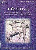 Téchne. Un estudio sobre la concepción de la técnica en la Grecia clásica, de Mas Torres | portada del libro