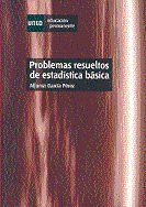 Problemas resueltos de estadística básica, de García Pérez | portada del libro