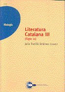 Literatura catalana III (siglo XX), de Butiñá Jiménez, Julia | portada del libro