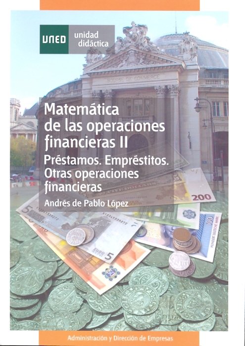 Matemática de las operaciones financieras II, de Pablo López, Andrés de | portada del libro