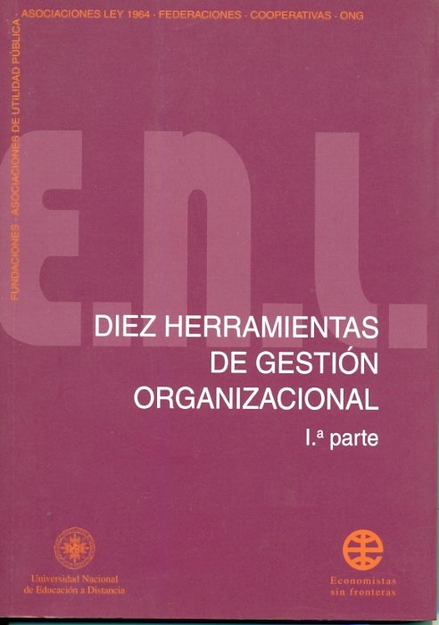 Diez herramientas de gestión organizacional. 1ª parte, de Mazuela Llanos | portada del libro