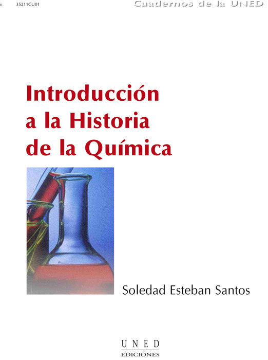 Introducción a la historia de la química, de Esteban Santos, Soledad | portada del libro