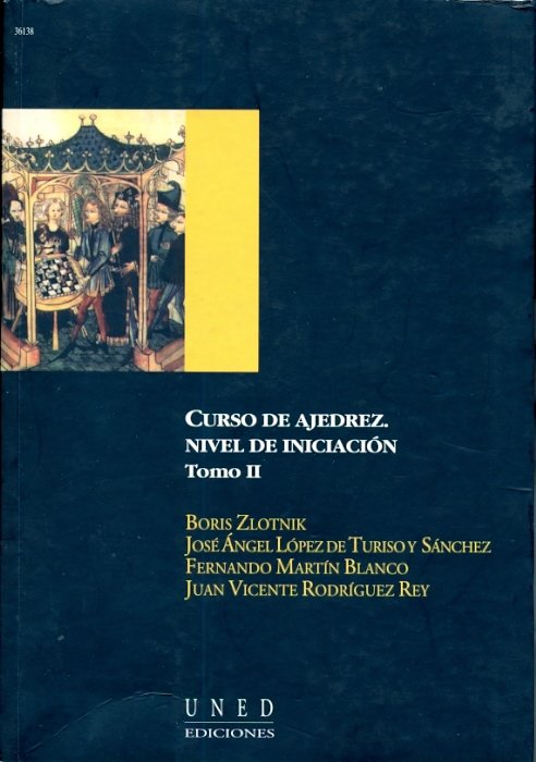 Curso de ajedrez. Nivel de iniciación. Vol.II, de Zlotnik, Boris | portada del libro