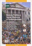 Historia pol¡tica y social moderna y contemporánea, de AVILES FARRE | portada del libro