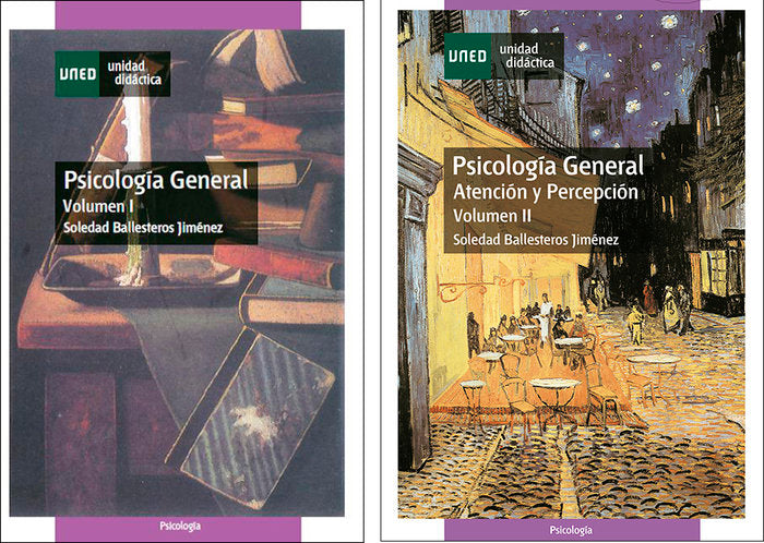 Psicología general, de Ballesteros Jiménez, Soledad | portada del libro