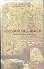 Monólogo del café sport....y otros autores premiados. XII Premio UNED de narración breve 2001, de Vila-Matas, Enrique | porta