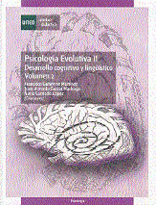 Psicología evolutiva II: desarrollo cognitivo y lingüístico. Vol. 1, de García Madruga, Juan Antonio | portada del libro