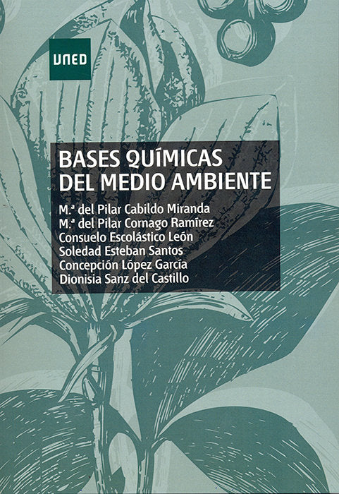Bases químicas del medio ambiente, de Cabildo Miranda, M.ª del Pilar | portada del libro
