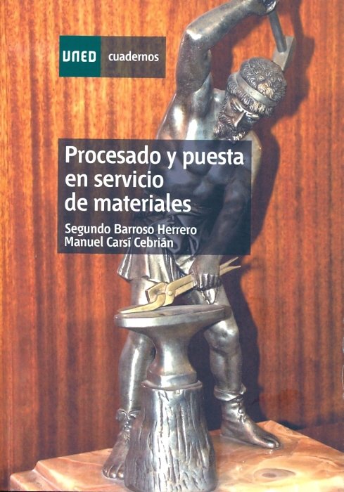Procesado y puesta en servicio de materiales, de Barroso Herrero, Segundo | portada del libro