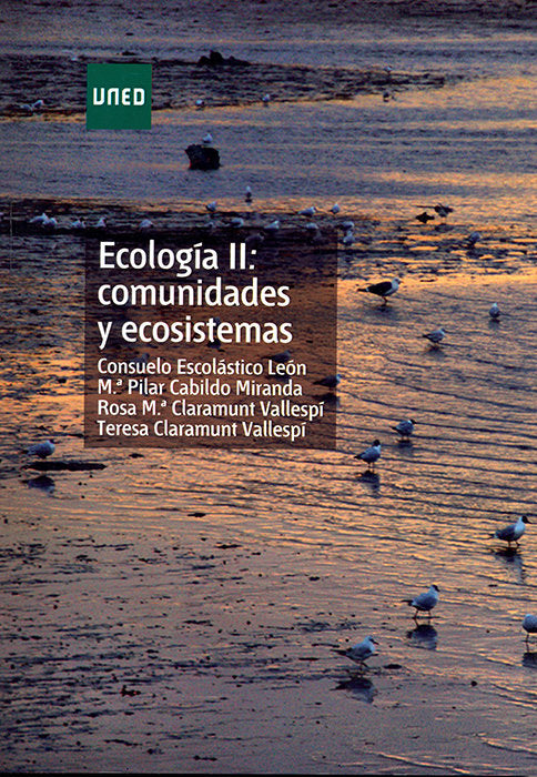 Ecología II: comunidades y ecosistemas, de Escolástico León, Consuelo | portada del libro