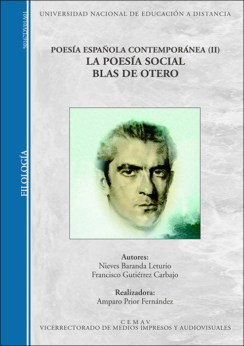 Poesía española contemporánea (II). La poesía social. Blas de Otero, de Baranda Leturio, Nieves | portada del libro