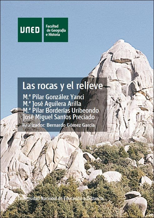 Las rocas y el relieve, de González Yanci, M.ª Pilar | portada del libro