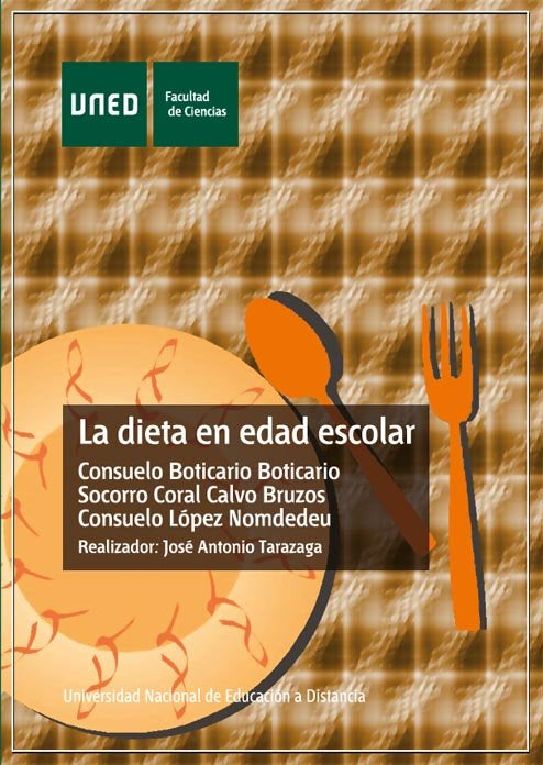La dieta en edad escolar, de Boticario Boticario, Consuelo | portada del libro