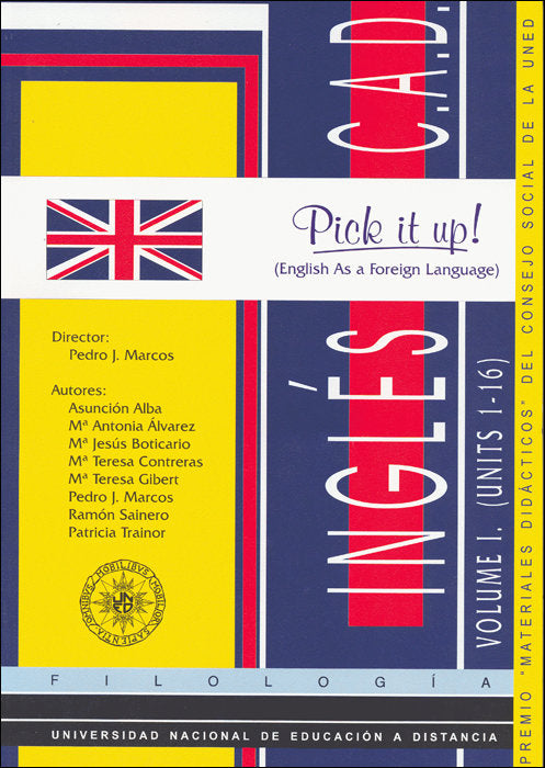 Inglés C.A.D. Pick it up, de Marcos Pérez, Pedro Jesús | portada del libro
