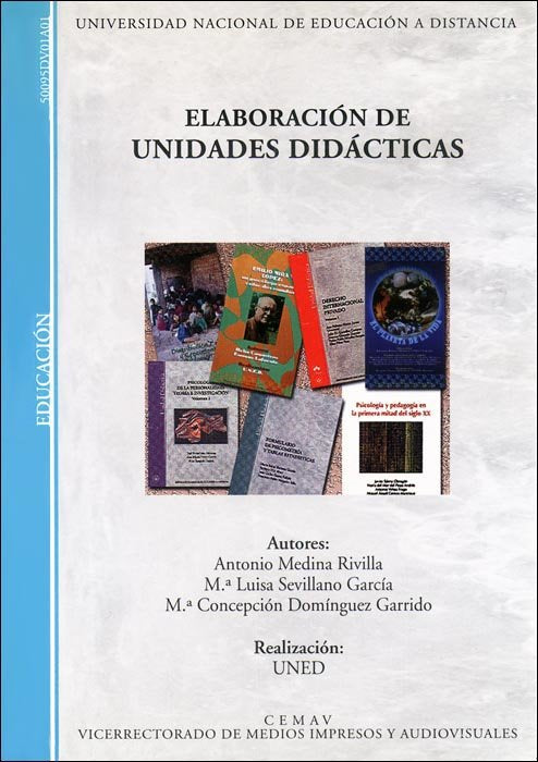 Elaboración de unidades didácticas, de Medina Rivilla, Antonio | portada del libro