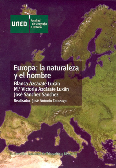 Europa: la naturaleza y el hombre, de Azcárate Luxán, Blanca | portada del libro