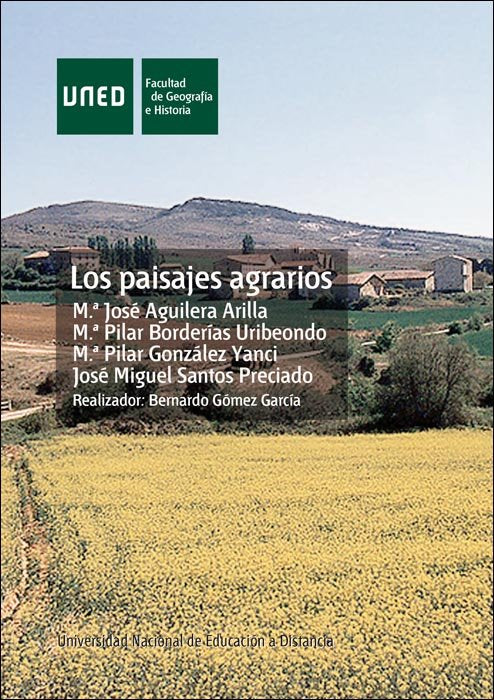 Los paisajes agrarios, de Aguilera Arilla, María José | portada del libro