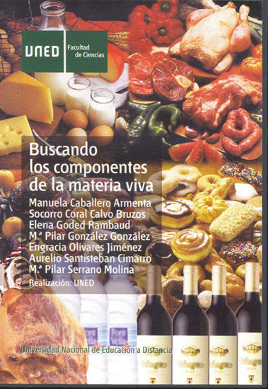 Buscando los componentes de la materia viva, de Caballero Armenta, Manuela | portada del libro