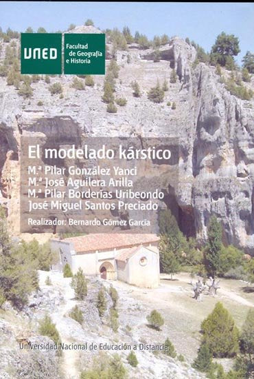 El modelado kárstico, de González Yanci, M.ª Pilar | portada del libro