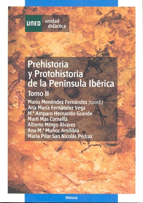 Prehistoria y protohistoria de la pen¡nsula ibérica. Tomo II, de MENENDEZ FERNANDEZ, MARIO | portada del libro