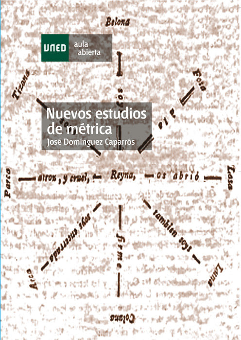 Nuevos estudios de métrica, de Domínguez Caparrós, José | portada del libro