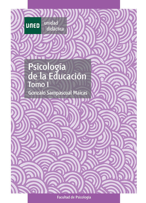 Psicología de la educación, de Sampascual Maicas, Gonzalo | portada del libro