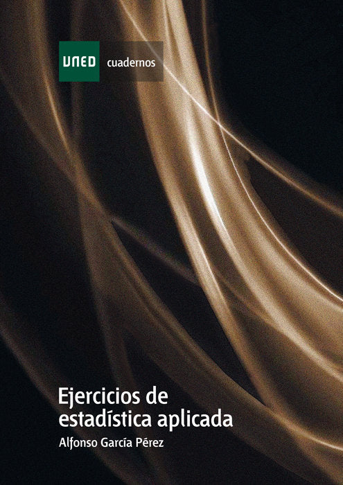 Ejercicios de estadística aplicada, de García Pérez, Alfonso | portada del libro