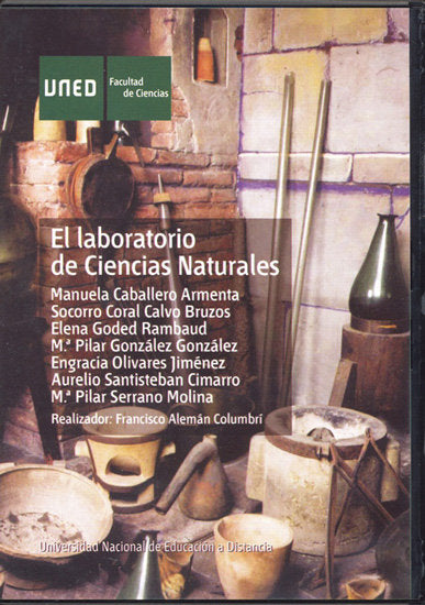 El laboratorio de ciencias naturales, de Caballero Armenta, Manuela | portada del libro