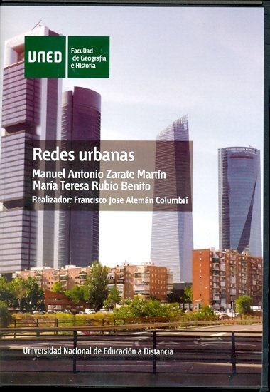 Redes urbanas, de Zárate Martín, Manuel Antonio | portada del libro