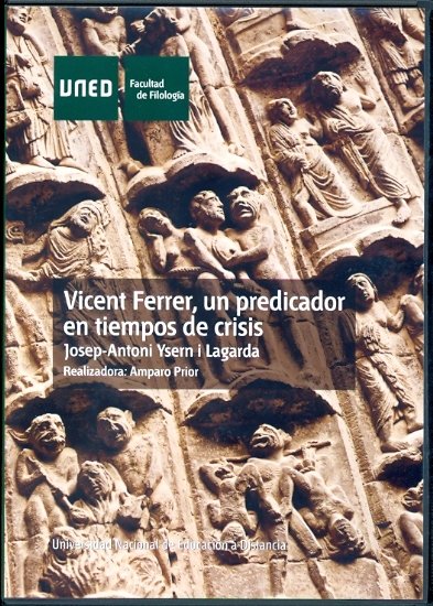 Vicent Ferrer, un predicador en tiempos de crisis, de Ysern Lagarda, Josep-Antoni | portada del libro