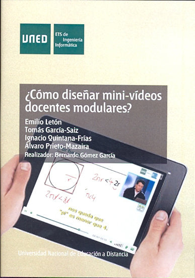 ¿Cómo diseñar mini-videos docentes modulares?, de Letón Molina, Emilio | portada del libro