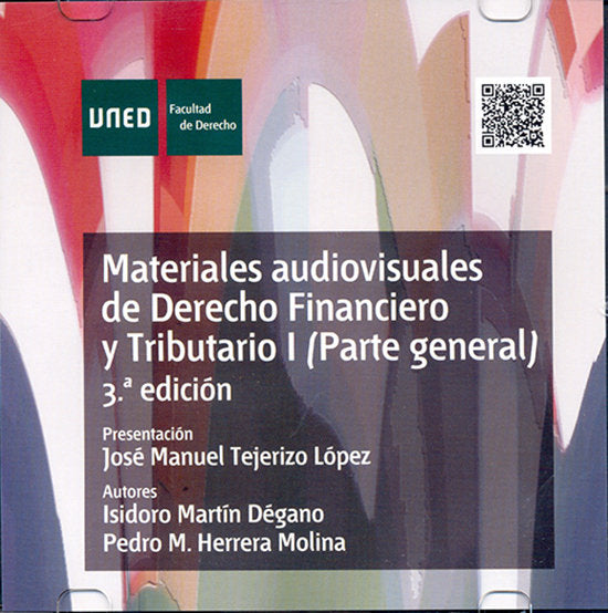 Materiales audiovisuales de derecho financiero y tributario I (parte general) 3ª edición, de MARTIN DEGANO, ISIDORO | portada
