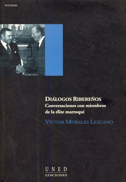 Diálogos ribereños. Conversaciones con miembros de la élite marroquí, de Morales Lezcano | portada del libro