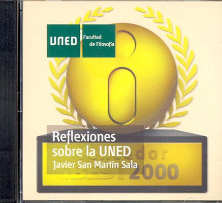 Reflexiones sobre la UNED, de San Martín Sala | portada del libro