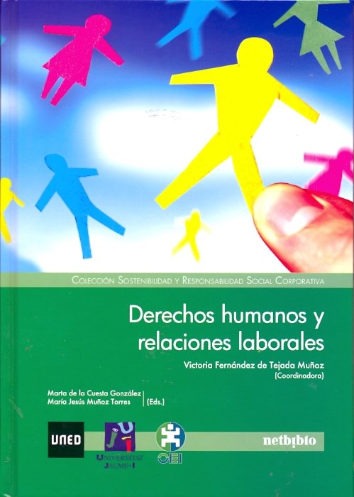 Derechos humanos y relaciones laborales, de Fernández de Tejada Muñoz, Victoria | portada del libro